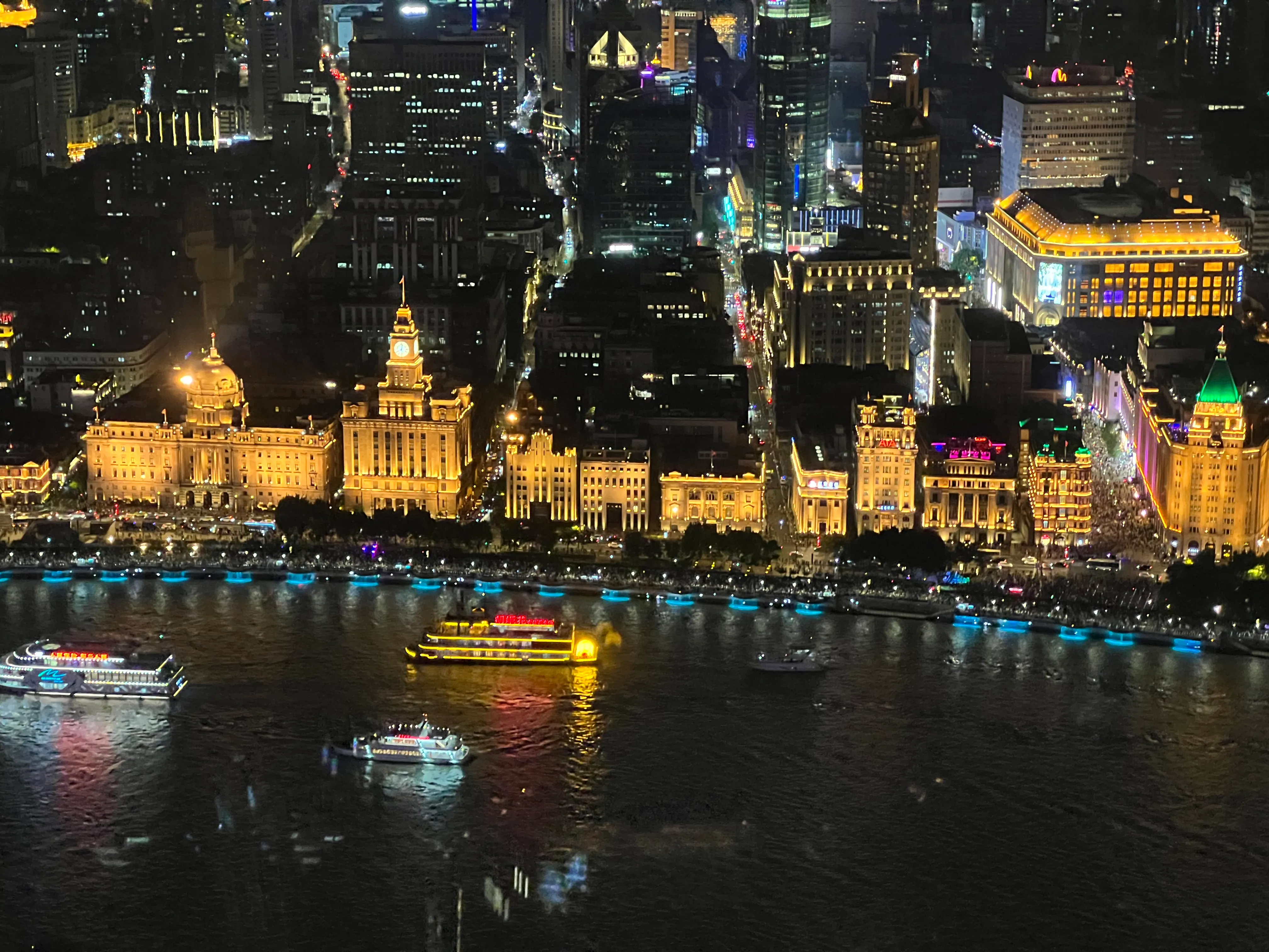 展望台から見た夜景