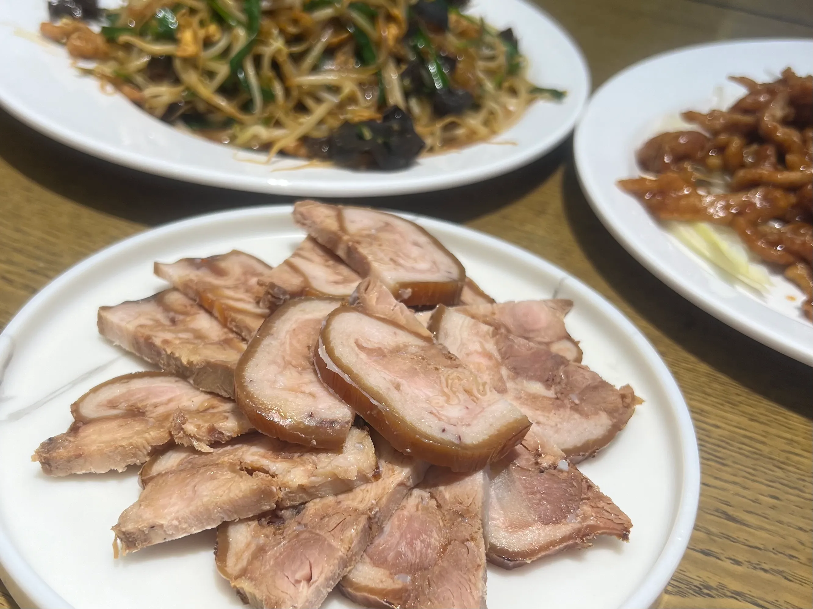 &nbsp; 「春餅」の具材&nbsp;&nbsp;