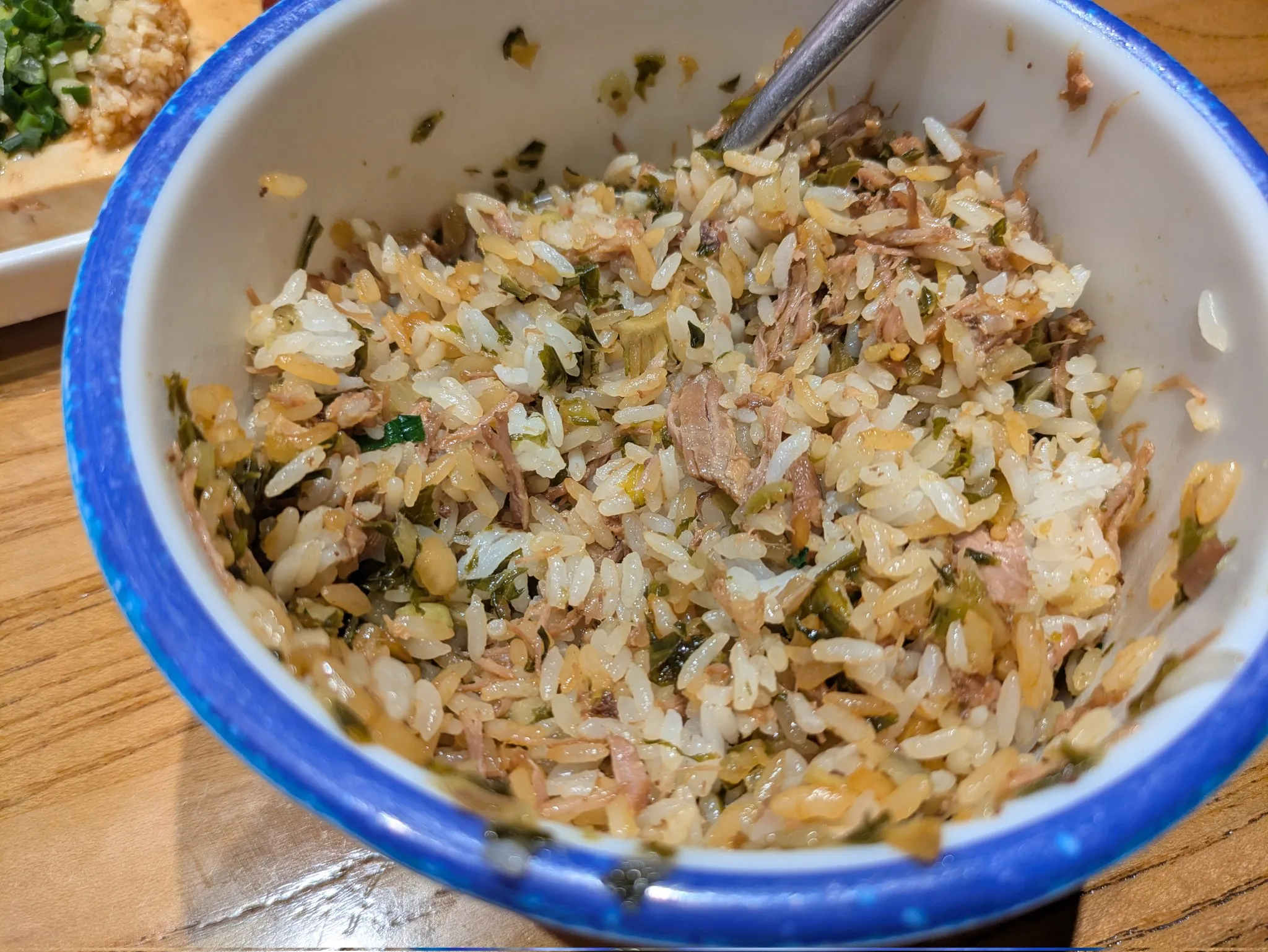 まぜまぜした後