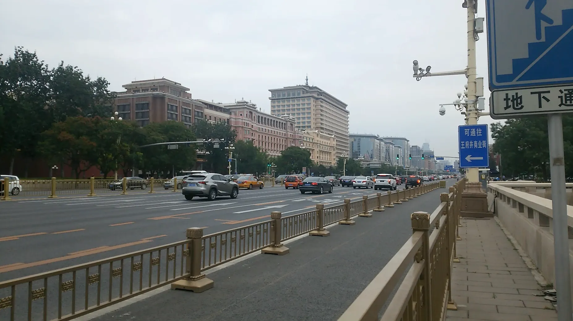 天安門広場の最寄駅付近