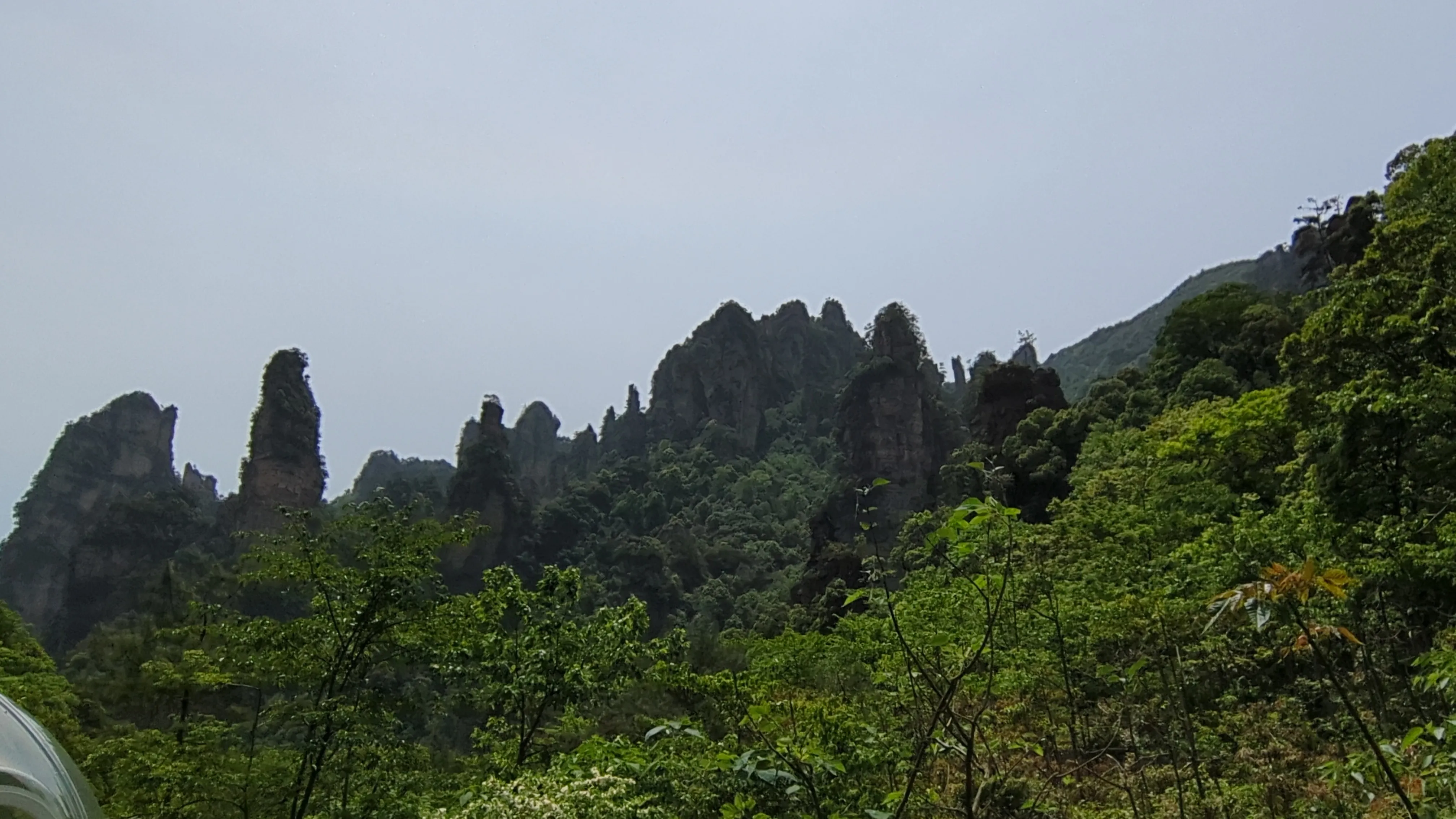 広場から見える景色