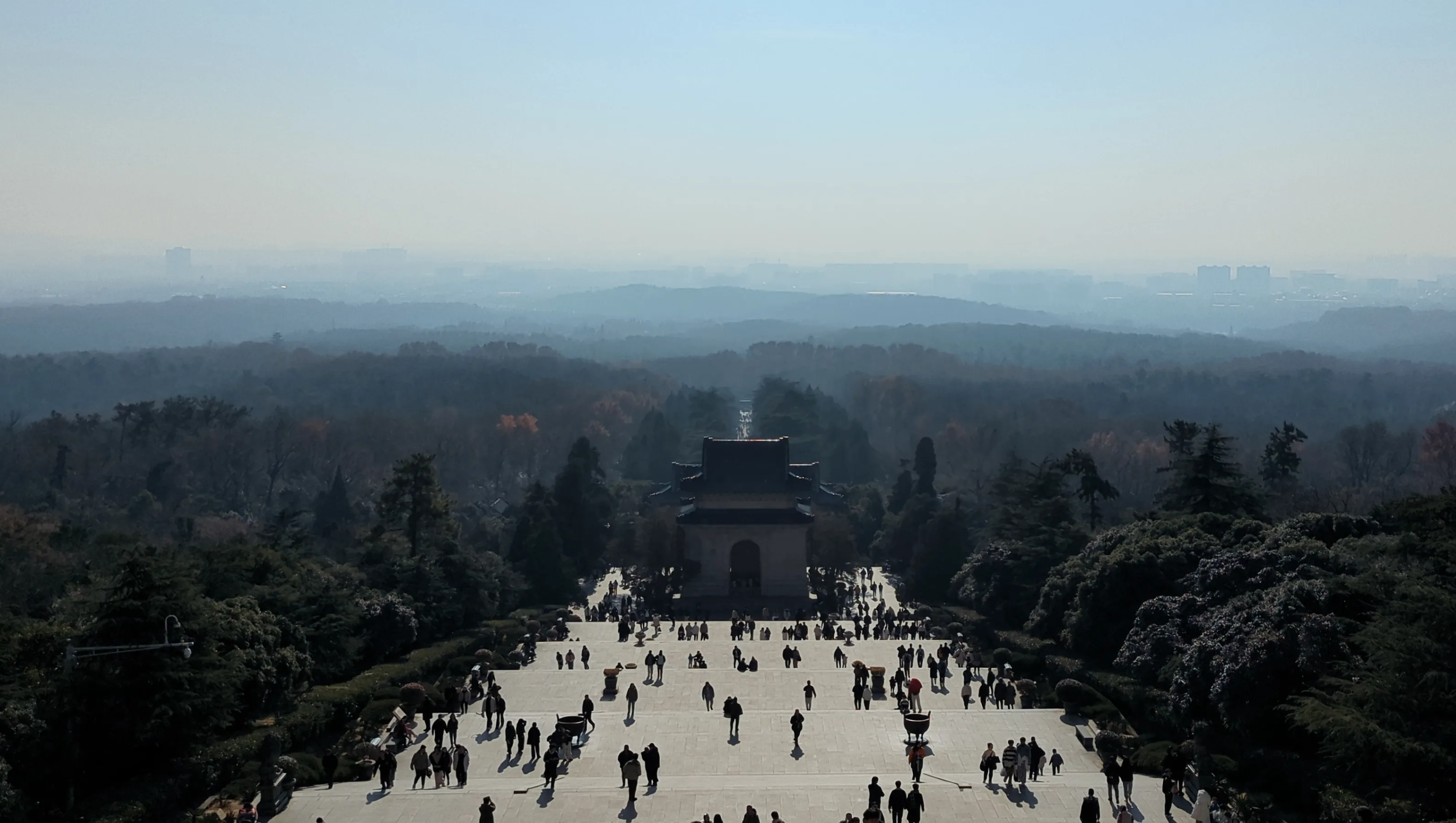 祭堂からの景色