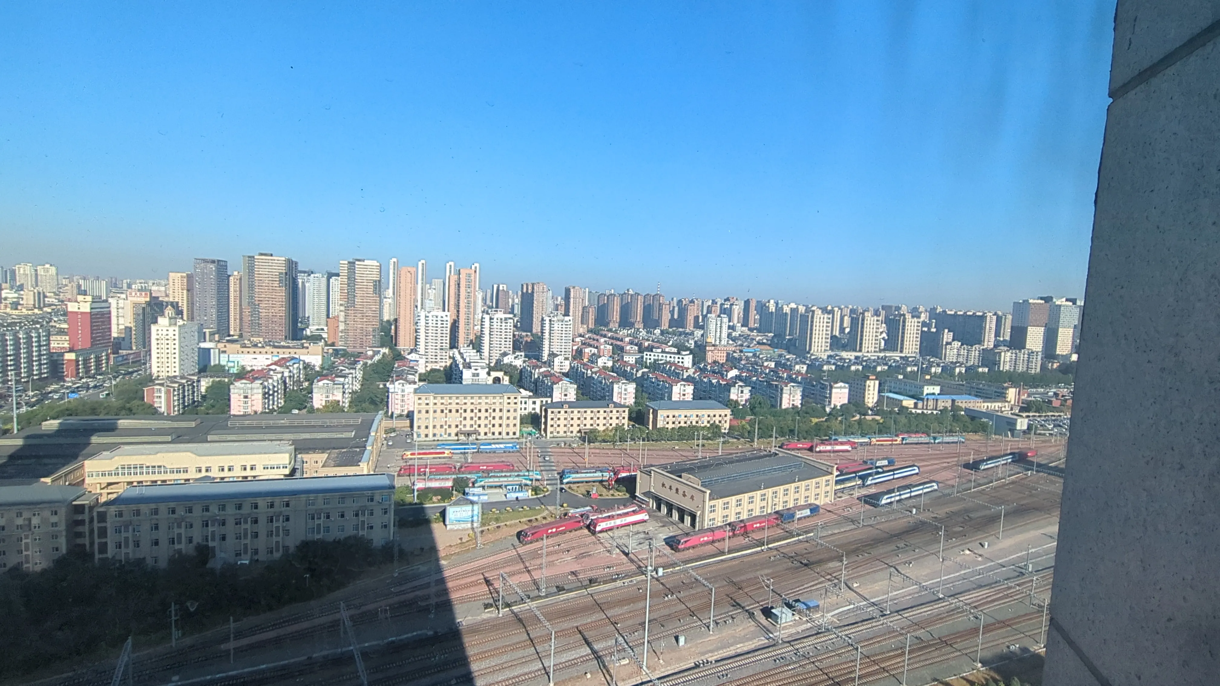 ホテルからの景色